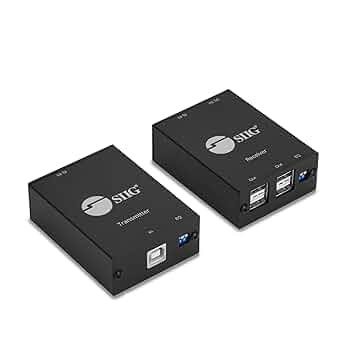 Amazon.com: SIIG 4-Port USB 2.0 Extender Over CAT5e/6 Cable